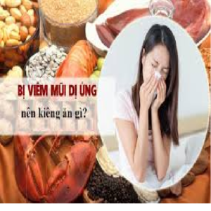 Viêm xoang ăn tôm được không